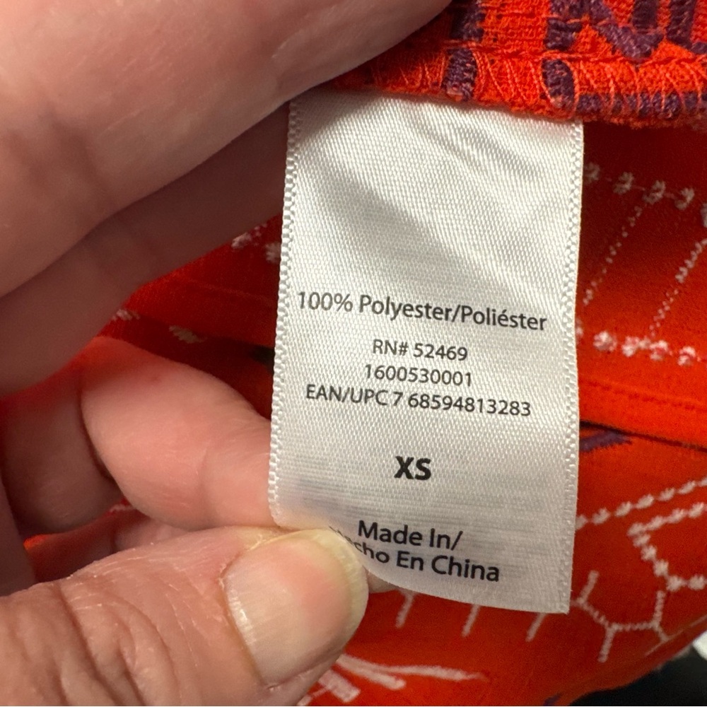 Sofia Jeans by Sofia Vergara Embroidered Maxi Skirt XS Boho Red - Picture 5 of 6